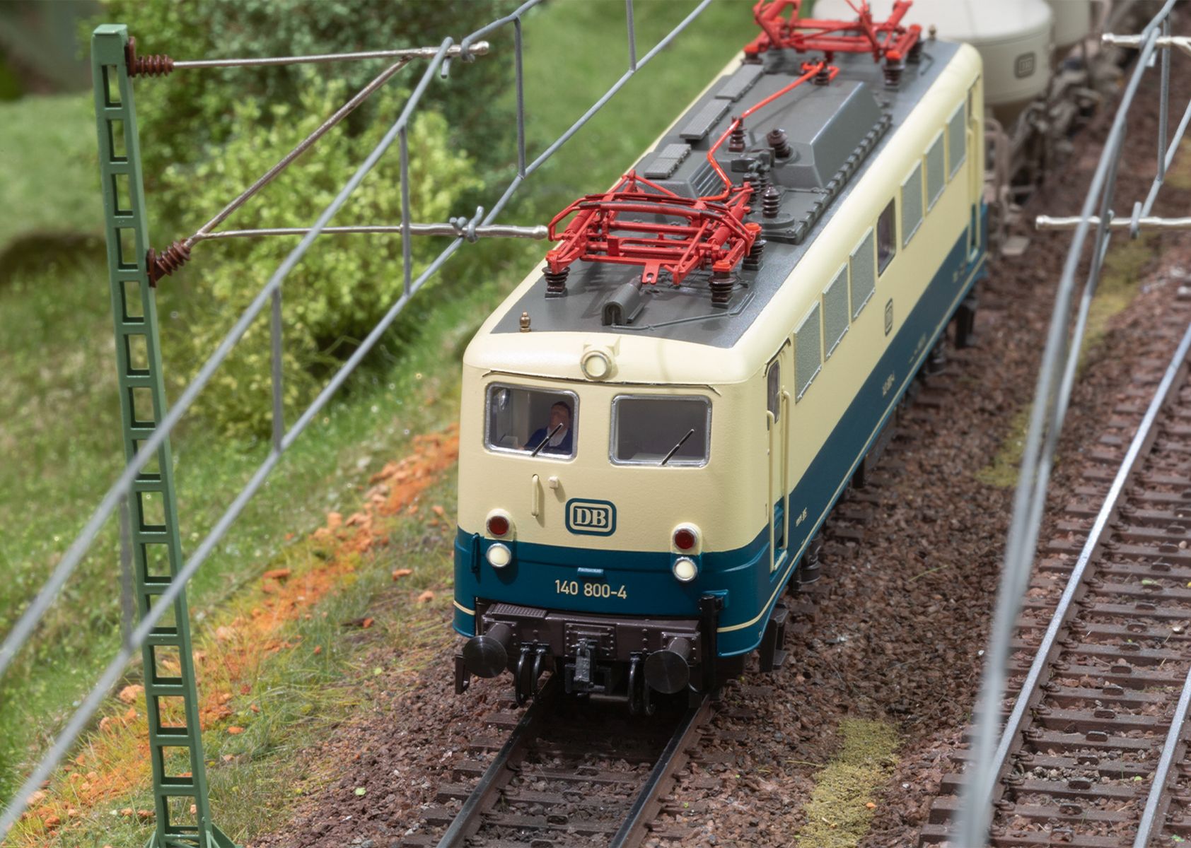 Märklin 37407 - E-Lok 140 800-4, DB, Ep.IV, DC-MFX-Sound