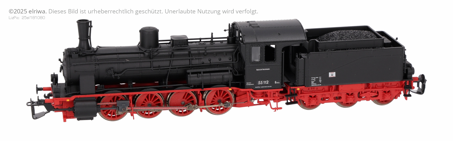 Piko 47100-A24 - Dampflok 55 112, DR, Ep.III