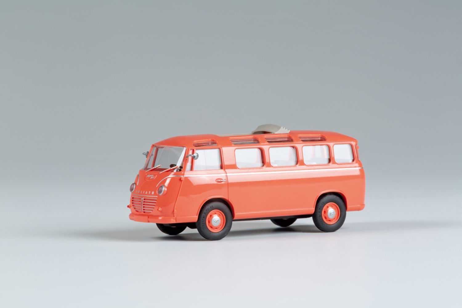 mini-car 66019 - Goliath Luxusbus hellkoralle - Fertigmodell
