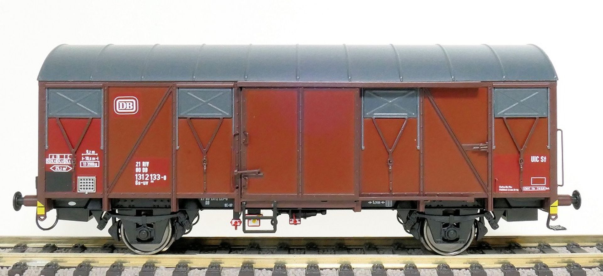 Exact-Train EX20980 - Gedeckter Güterwagen Grs-V, DB, Ep.IV