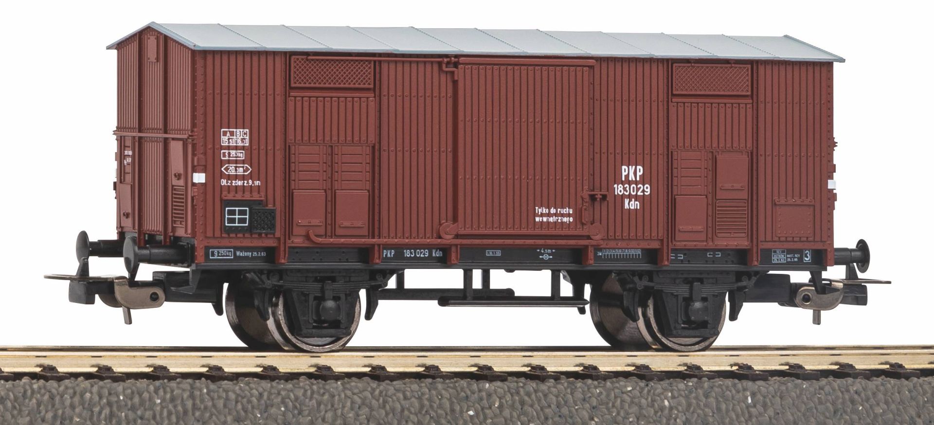 Piko 24512 - Gedeckter Güterwagen ex. FS, PKP, Ep.III