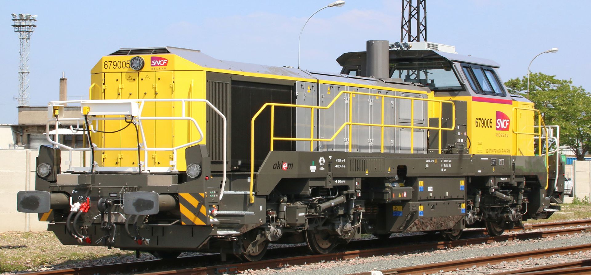 Jouef HJ2439 - Diesellok DE 18 Akiem, SNCF, Reseau, Ep.VI