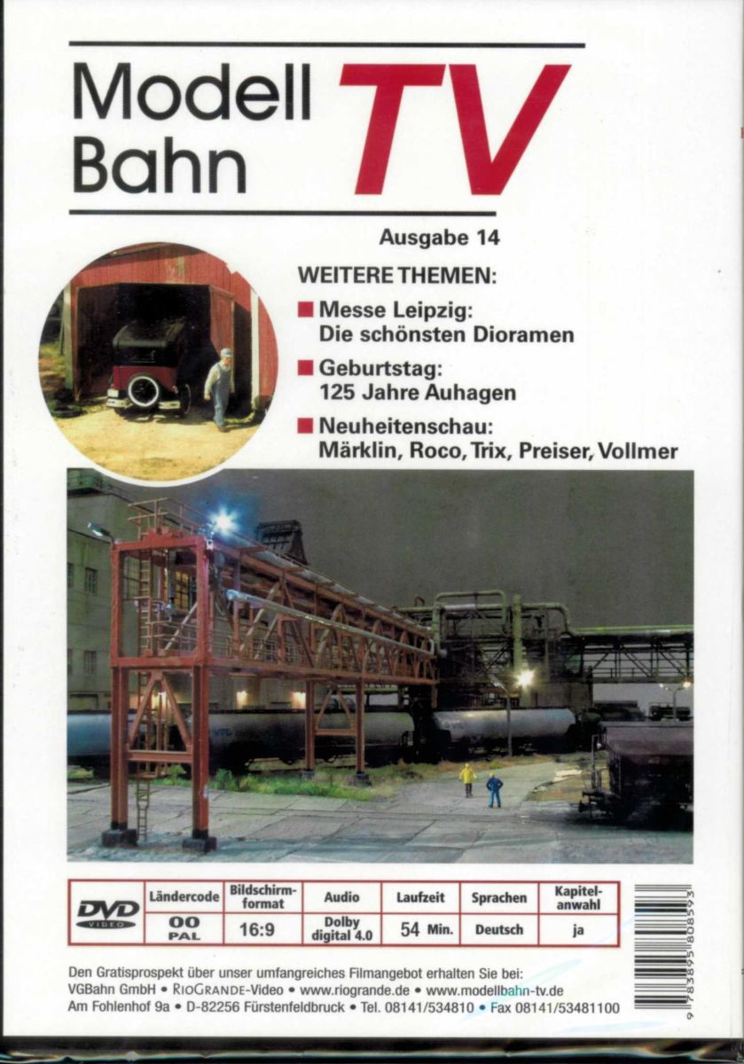 VGB 7514 - DVD - Modellbahn TV - Ausgabe 14