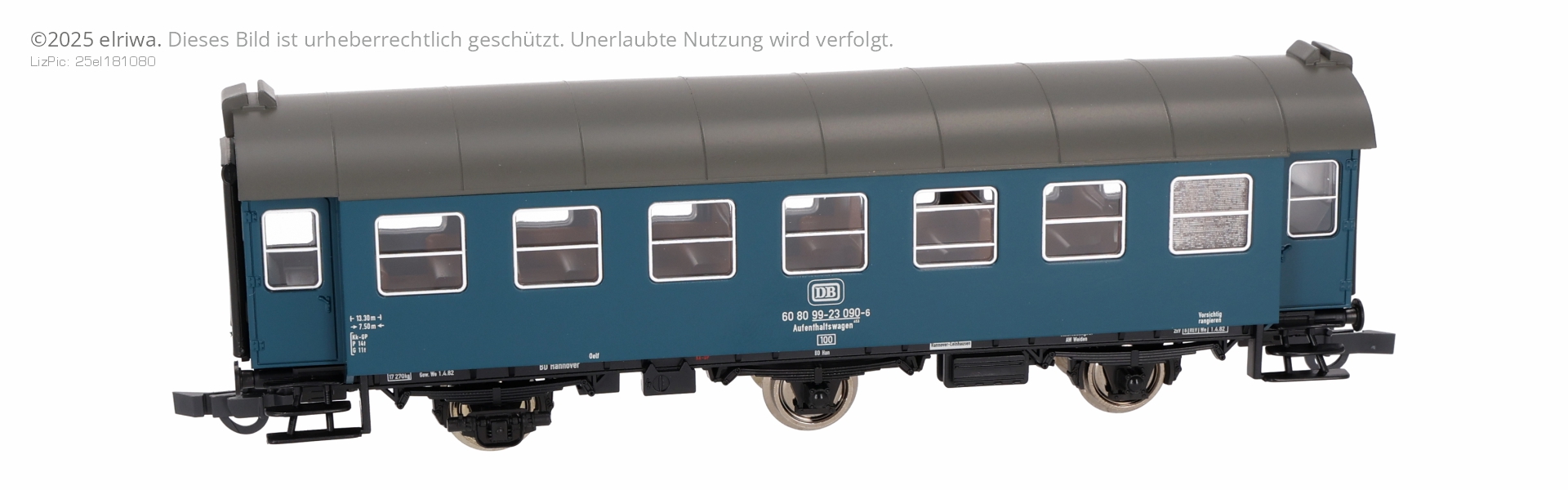 Roco 6200172 - 2er Set Umbauwagen als Bauzugset, DB, Ep.IV