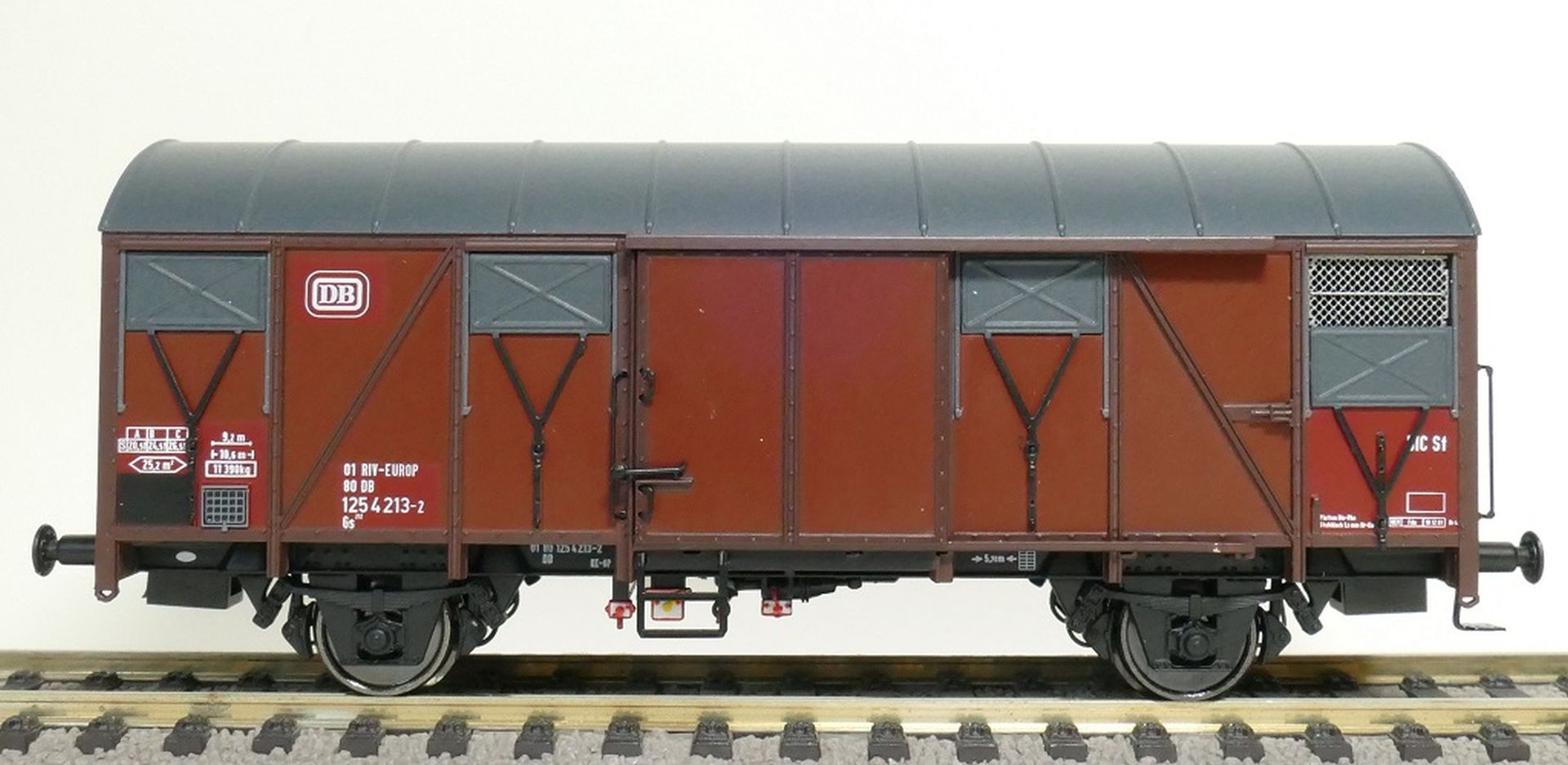 Exact-Train EX20992 - Gedeckter Güterwagen Grs 212, DB, Ep.IV