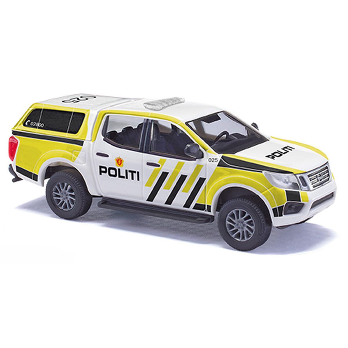 Busch 53730 - Nissan Navara / Hardtop, Politi, Polizei Norwegen
