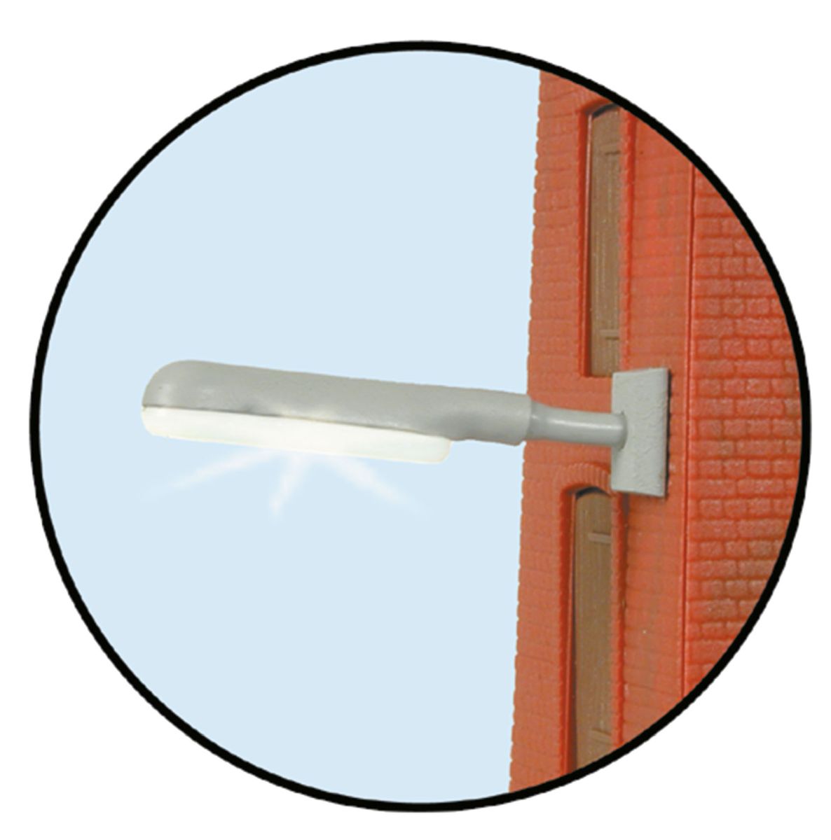 Viessmann 6089 - Industriewandleuchte, LED