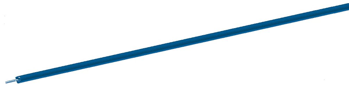 Roco 10636 - 1poliger Draht 0,7mm² blau, 10m