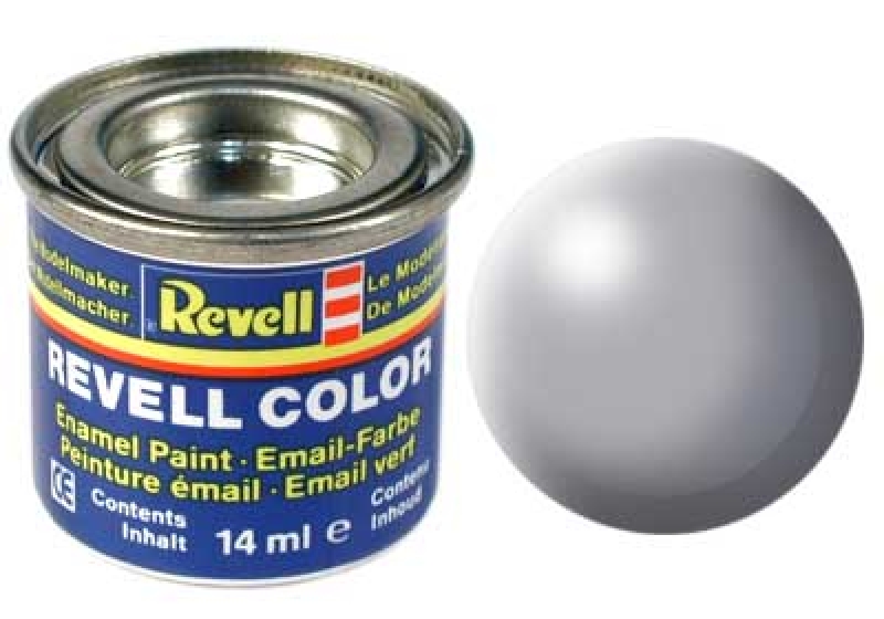 Revell 32374 - Grau, RAL7001, seidenmatt, 14ml