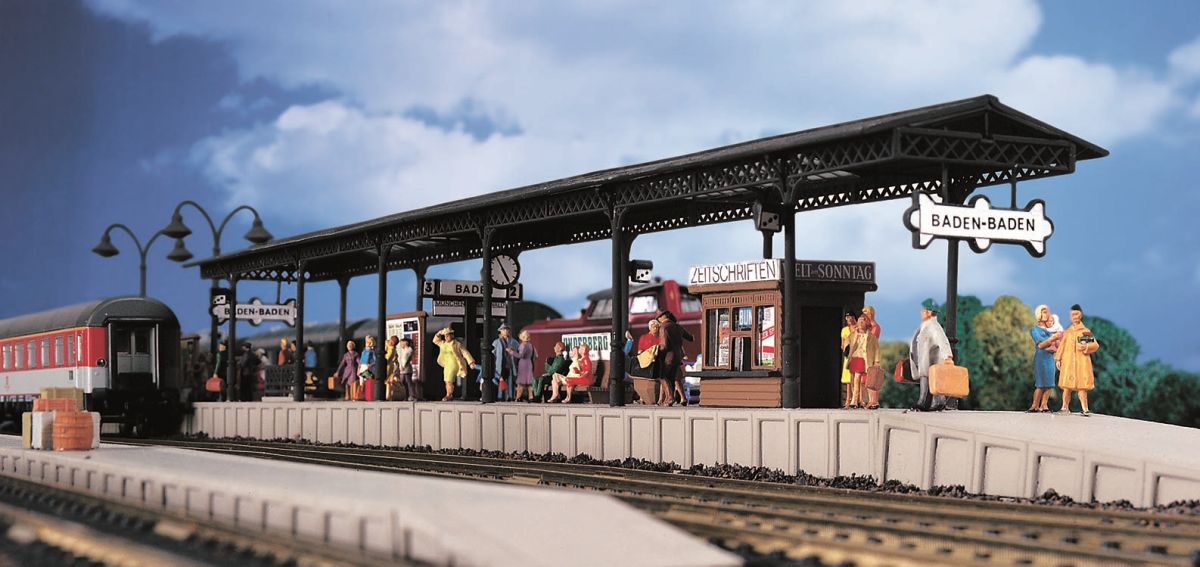 Vollmer 47504 - Bahnsteig, siebenteilig Vollmer 47504 - Bahnsteig, siebenteilig