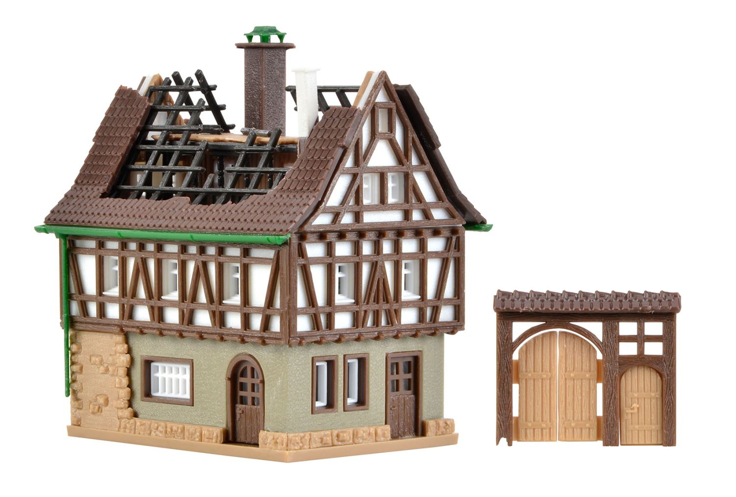 Vollmer 49538 - Brennendes Haus Vollmer 49538 - Brennendes Haus