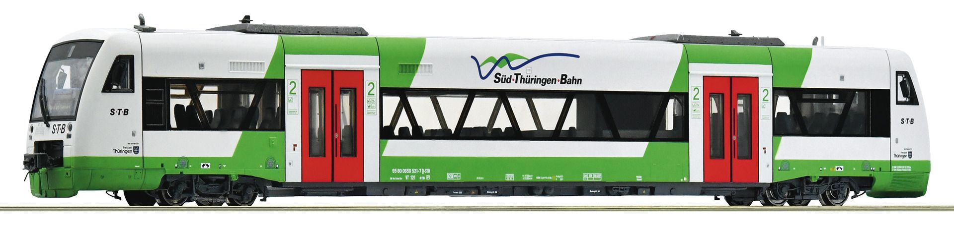 Roco 70189 - Triebwagen VT 121, STB, Ep.VI, DC-Sound