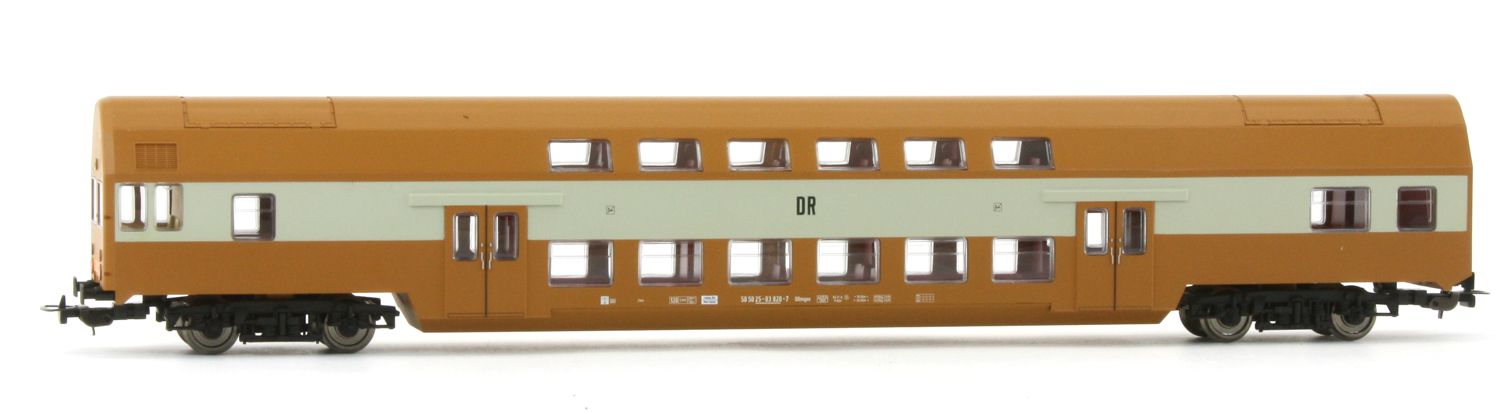 Piko 57623-2 - Doppelstock-Steuerwagen DBmqee, DR, Ep.IV