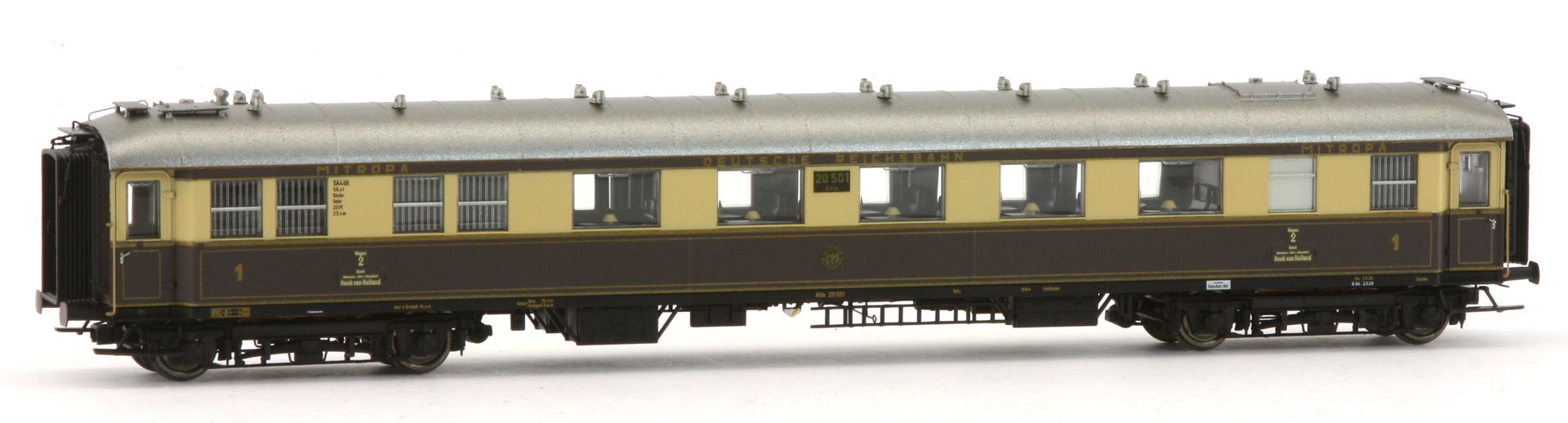 Brawa 50682 - 6er Set 'Rheingold' mit BR 01 und Personenzug, DRG, Ep.II, DC-Sound-Extra