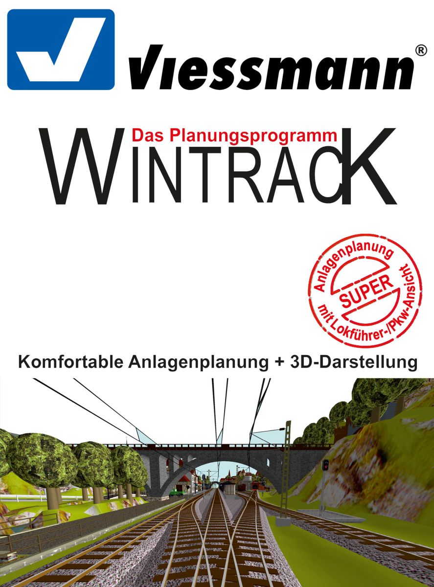 Viessmann 1006-V17.0 - WINTRACK 3D Vollversion 17.0, inkl. Handbuch