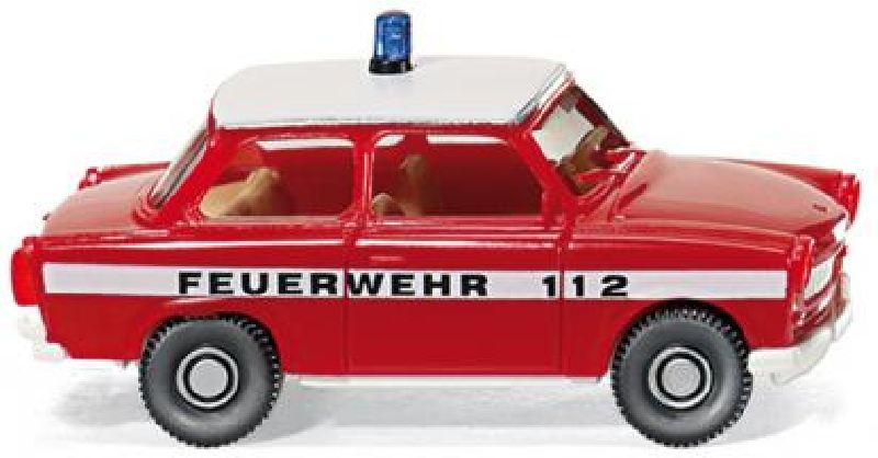 Wiking 086124 - Feuerwehr - Trabant 601 S