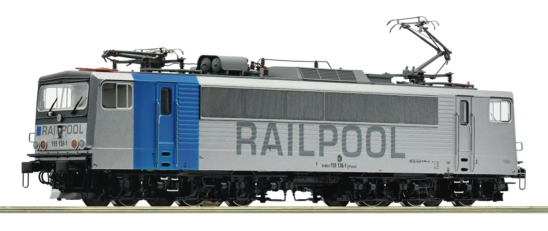 Roco 70469 - E-Lok 155 138-1, Railpool, Ep.VI, DC-Sound