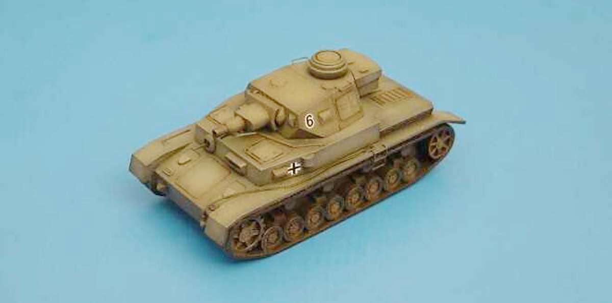 Hauler 120006 - Panzer IV Ausführung F, Bausatz