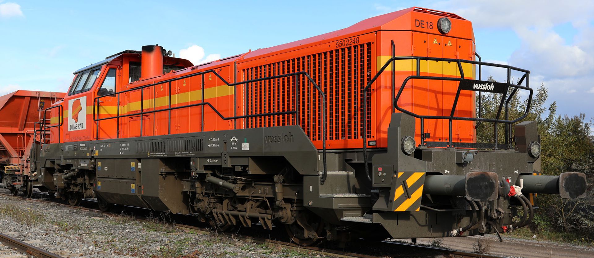 Jouef HJ2440S - Diesellok DE 18, COLAS RAIL, Ep.VI, DC-Sound