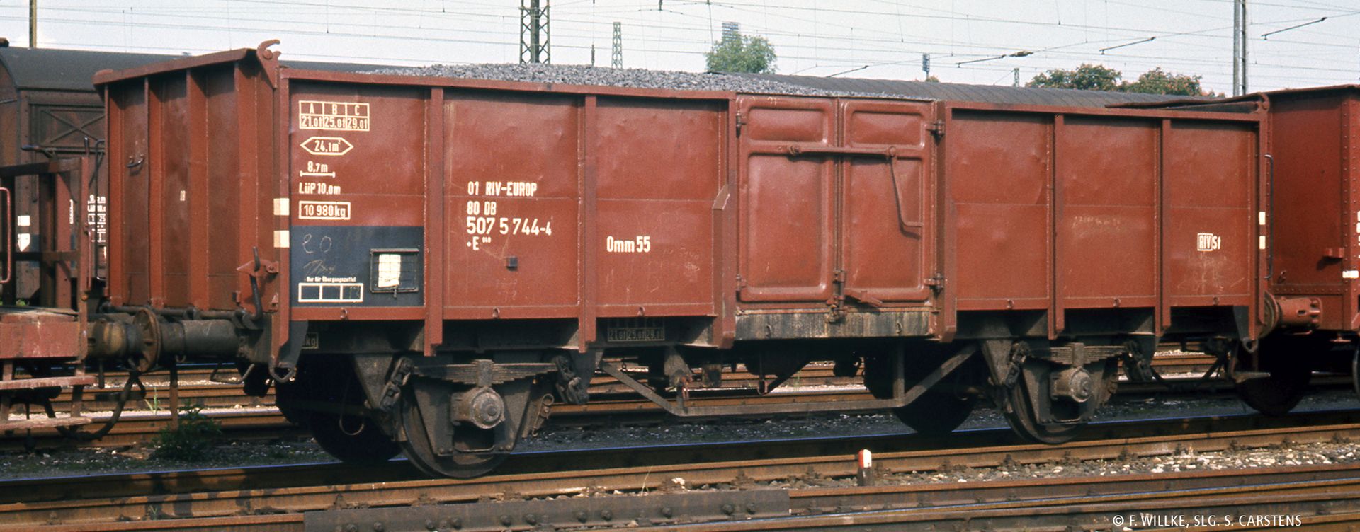 Brawa 50061 - Offener Güterwagen E 040, DB, Ep.IV