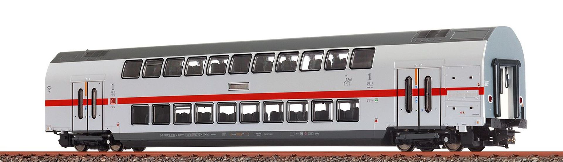 Brawa 44566 - Doppelstockwagen TWINDEXX Vario IC2, 1. Klasse, DBAG, Ep.VI, DC-Digital