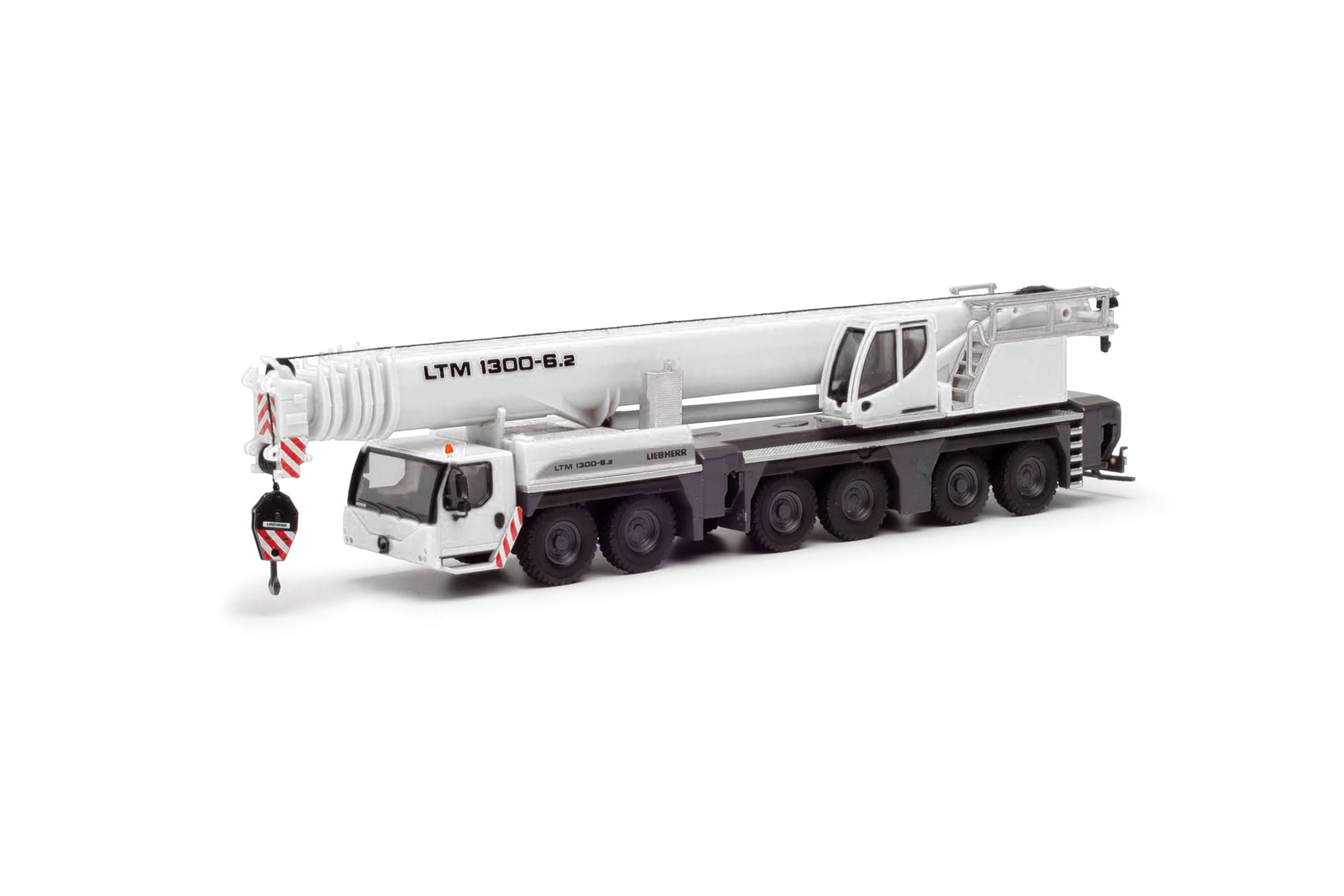 Herpa 319560 - Liebherr Mobilkran LTM 1300-6.2 "Liebherr", weiß