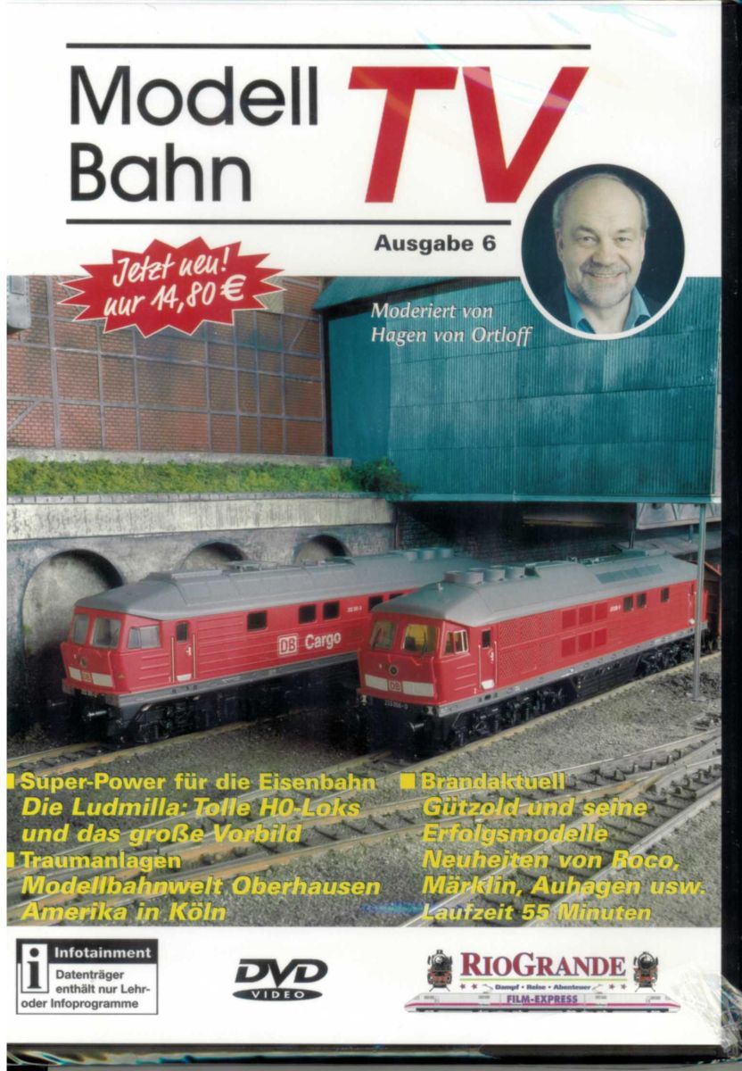 VGB 7506 - DVD - Modellbahn TV - Ausgabe 6