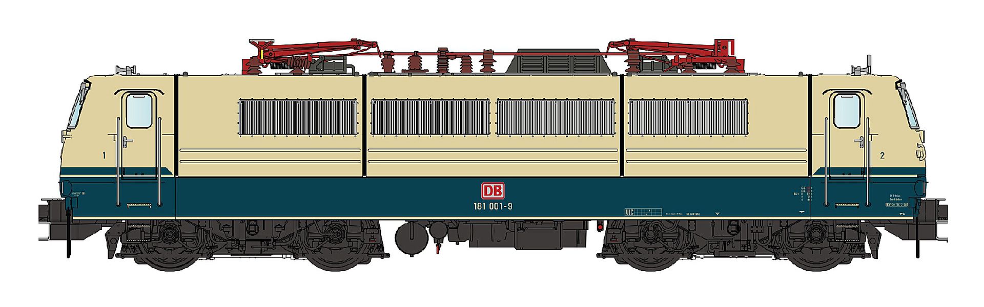 L.S. Models LS16029S - E-Lok 181 001, DBAG, Ep.V, DC-Sound