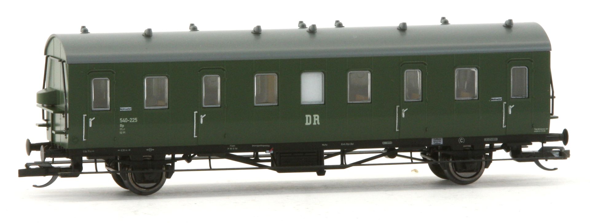 Schirmer 70005 - 2er Set Einheits-Abteilwagen, DR, Ep.III