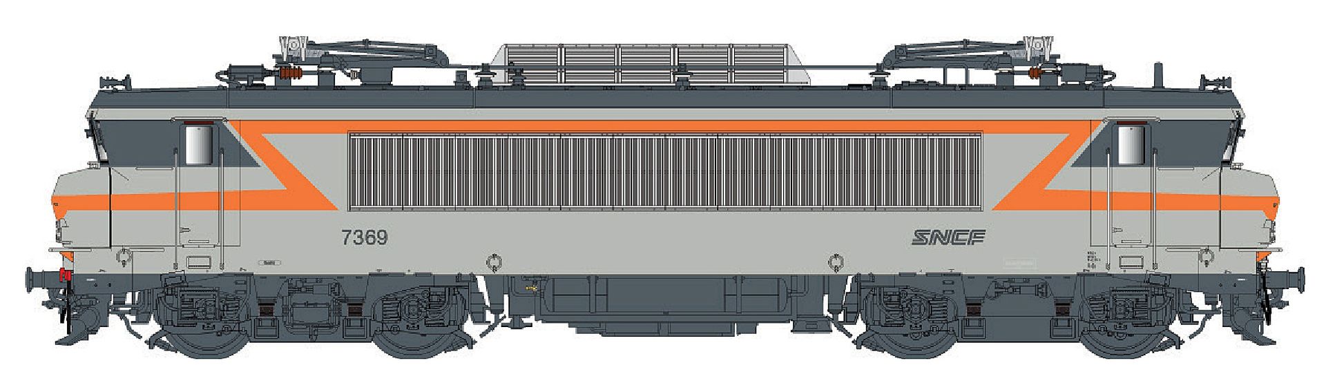 L.S. Models LS11704 - E-Lok BB 7369, SNCF, Ep.V 'Beton', AC-Digital L.S. Models LS11704 - E-Lok BB 7369, SNCF, Ep.V 'Beton', AC-Digital