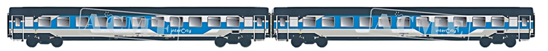 ACME AC 70117 - 3er Set Ergänzungswagen, IC Trenitalia, FS, Ep.VI