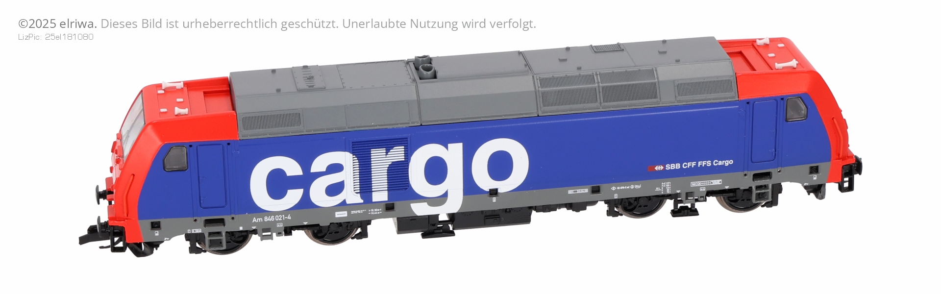 Tillig 502365 - Diesellok TRAXX, Am 846 021-4, SBB-Cargo, Ep.VI