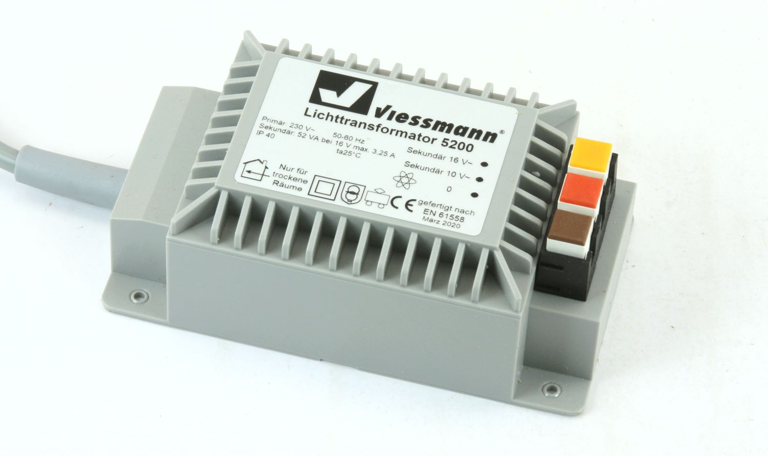 Viessmann 5200 - Lichttransformator 16V, 52VA