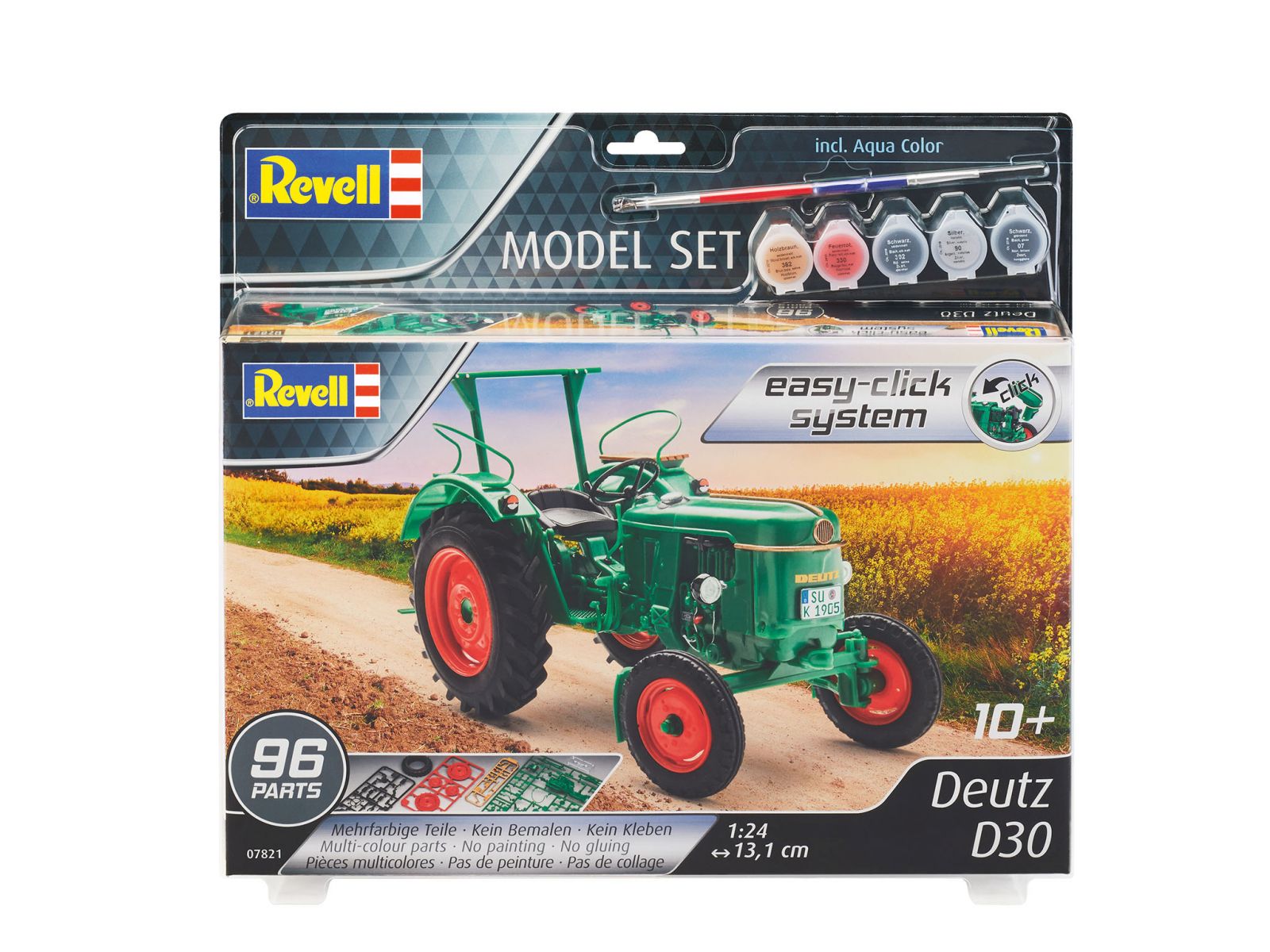 Revell 67821 - Model Set Deutz D30 Traktor easy-click-system