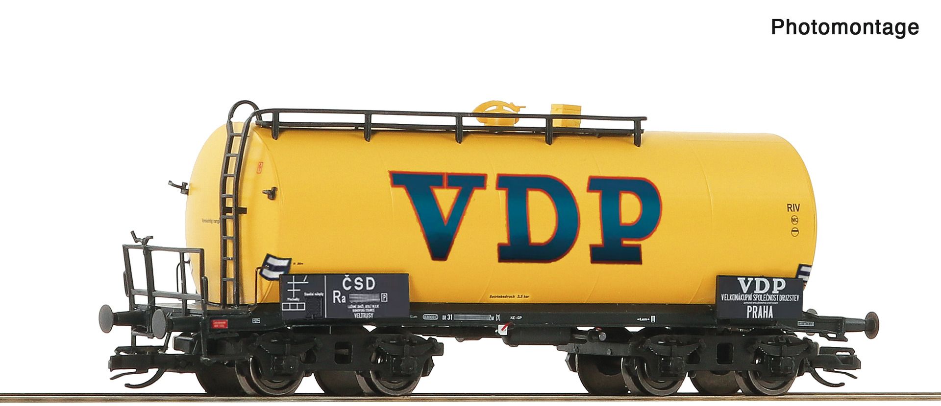 Roco 6680039 - Kesselwagen Ra, VDP, CSD, Ep.III-IV