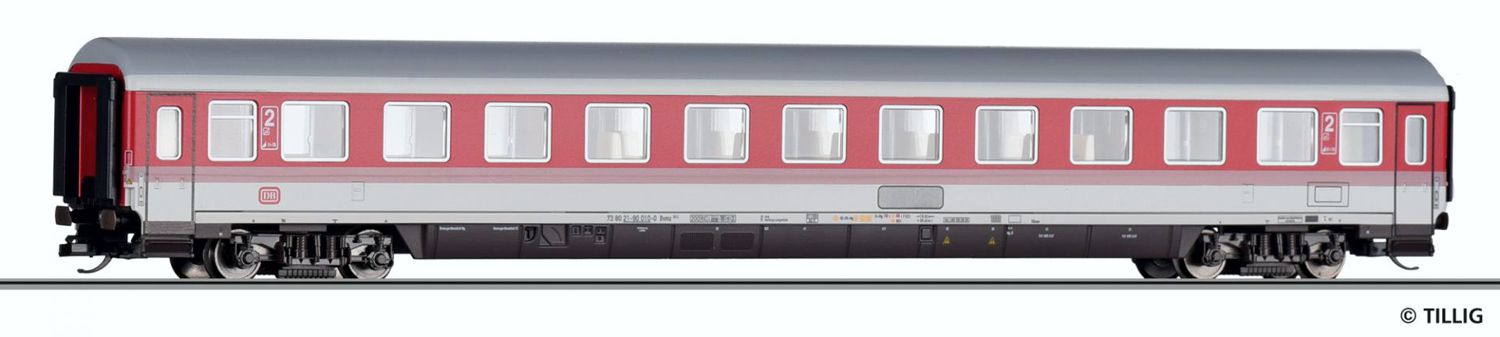Tillig 16542 - Personenwagen Bvmz 185, 2. Klasse, DB, Ep.IV