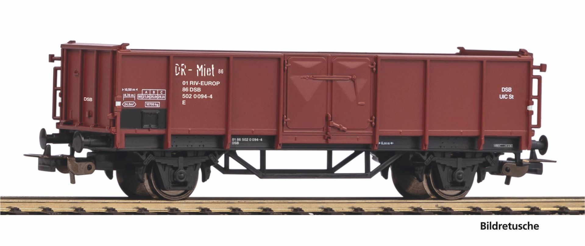 Piko 24537 - Offener Güterwagen, DSB, Ep.IV