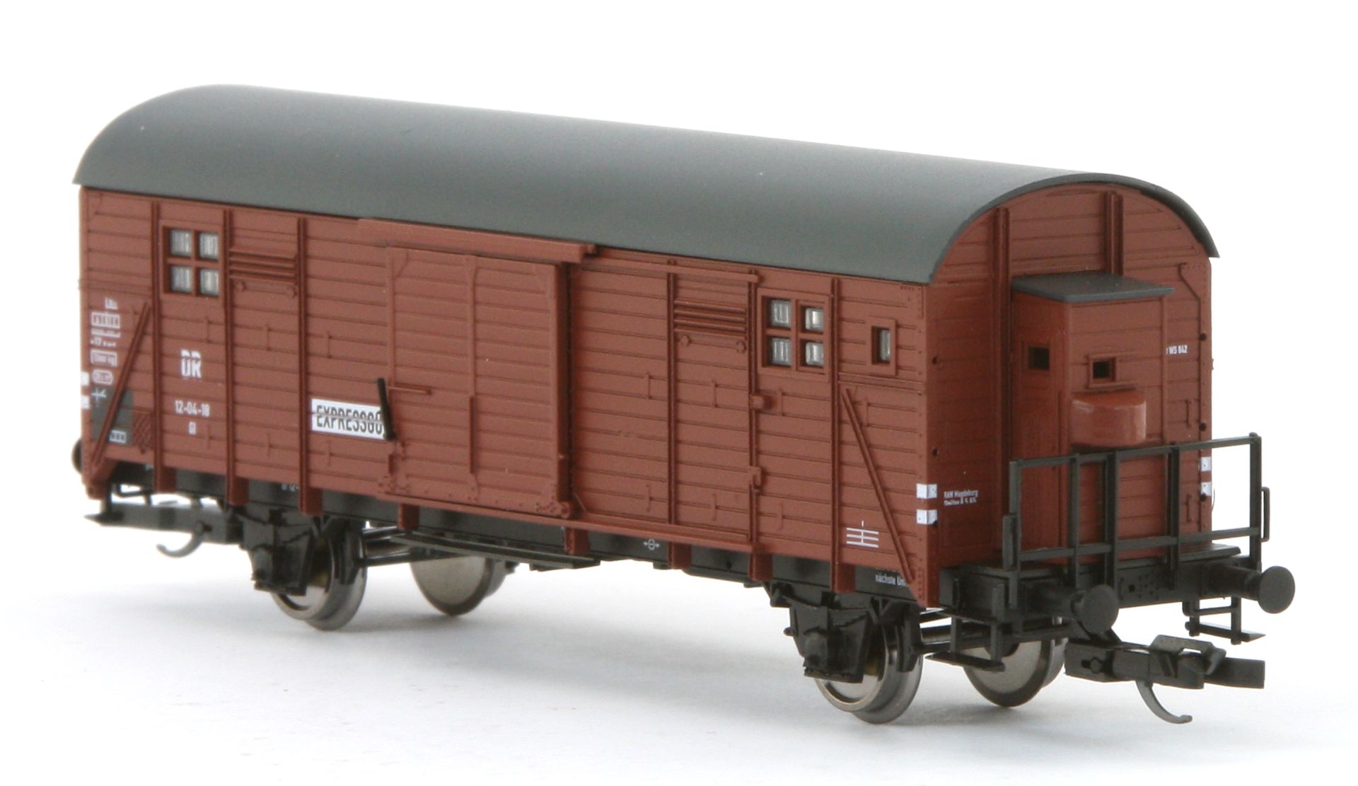 Hädl 0113143 - Gedeckter Güterwagen Ba. Dresden, ex. LEIG, DR, Ep.III 'EXPRESSGUT'