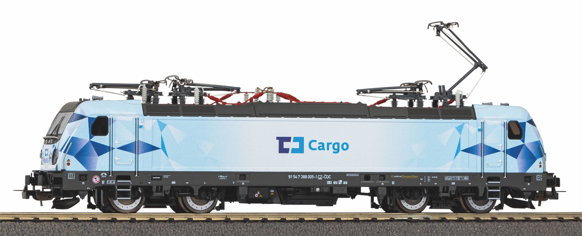 Piko 51598 - E-Lok Rh 388, CD-Cargo, Ep.VI, DC-Sound