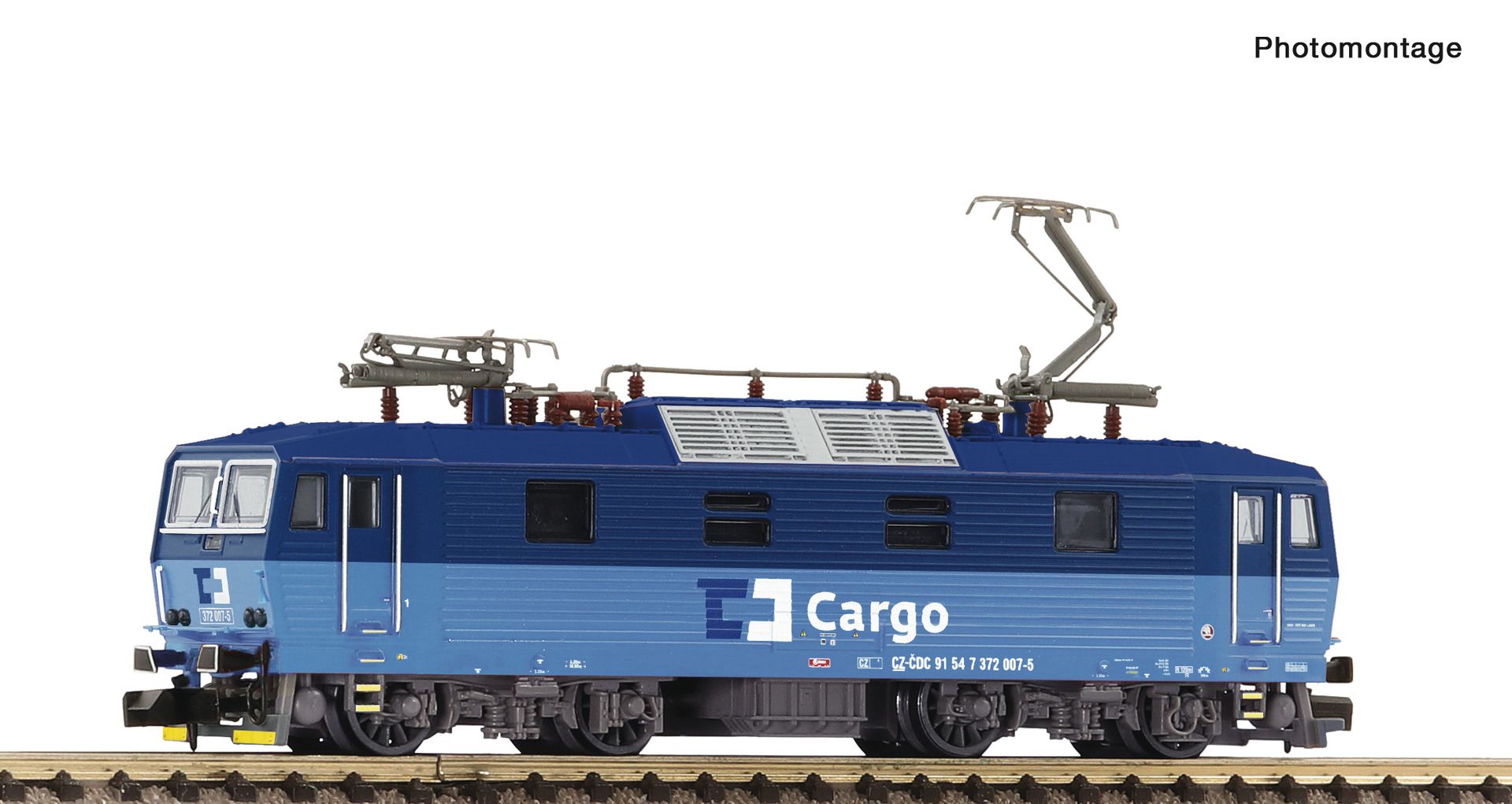 Fleischmann 7560068 - E-Lok 372 0007-5, CD-Cargo, Ep.VI