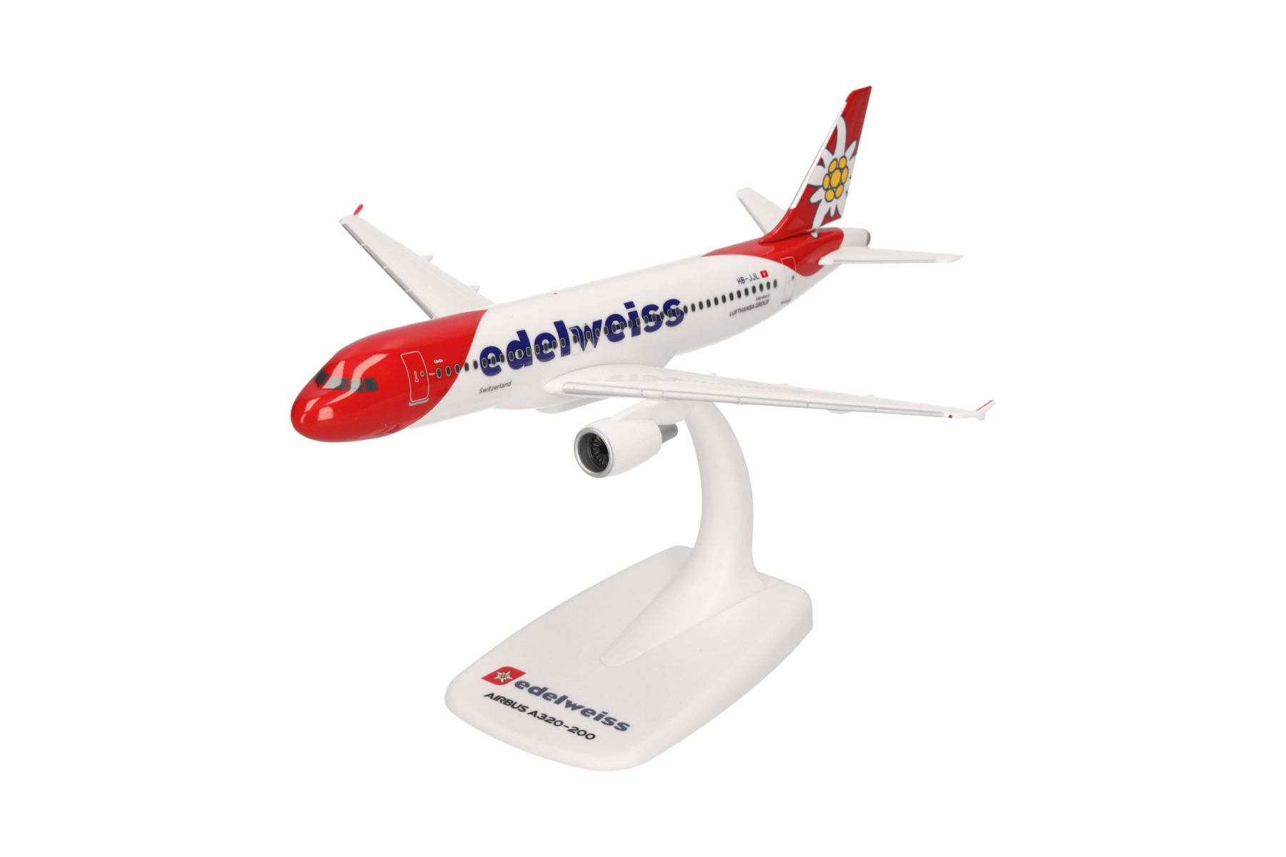Herpa 614597 - Edelweiss Air Airbus A320 - new colors