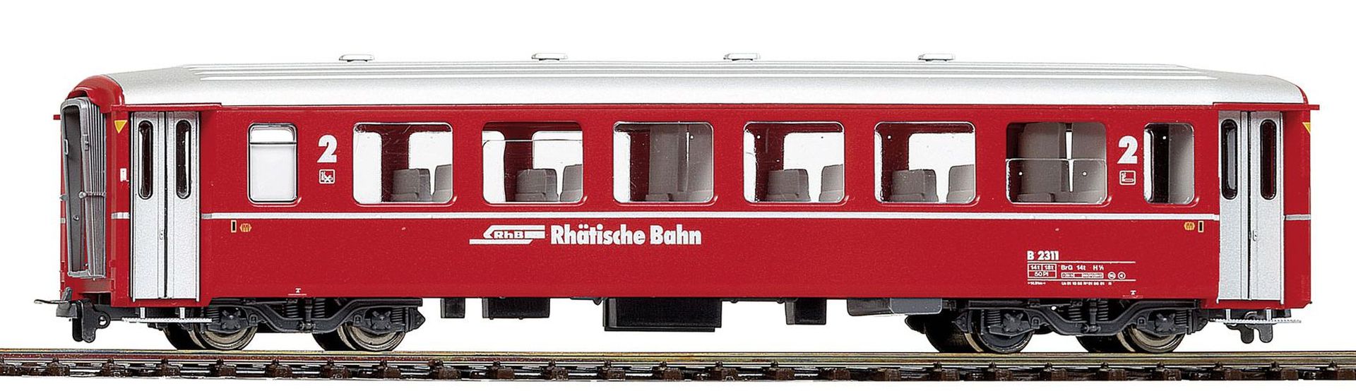 Bemo 3255158 - Einheitswagen B 2308 EW I Berninabahn, RhB, Ep.V