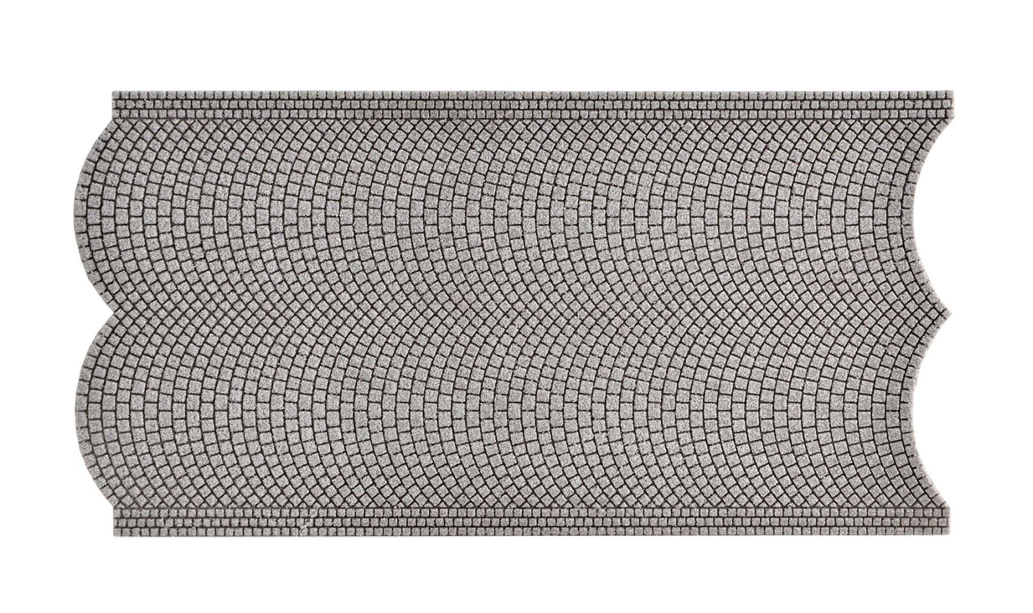 Vollmer 48840 - Straßenplatte Kopfsteinplaster, 110 x 34,6 cm