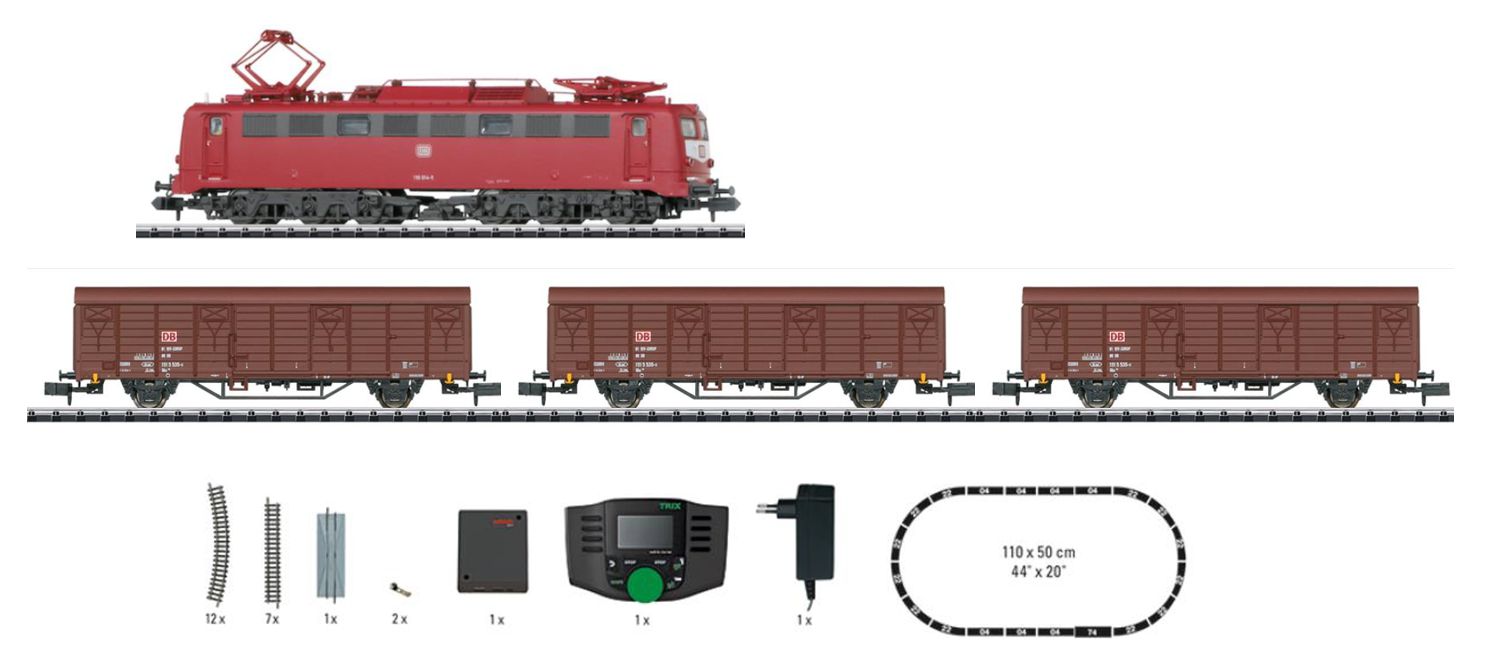 Trix 11159 - Digitales Startset mit BR 150 und Güterzug, DBAG, Ep.V