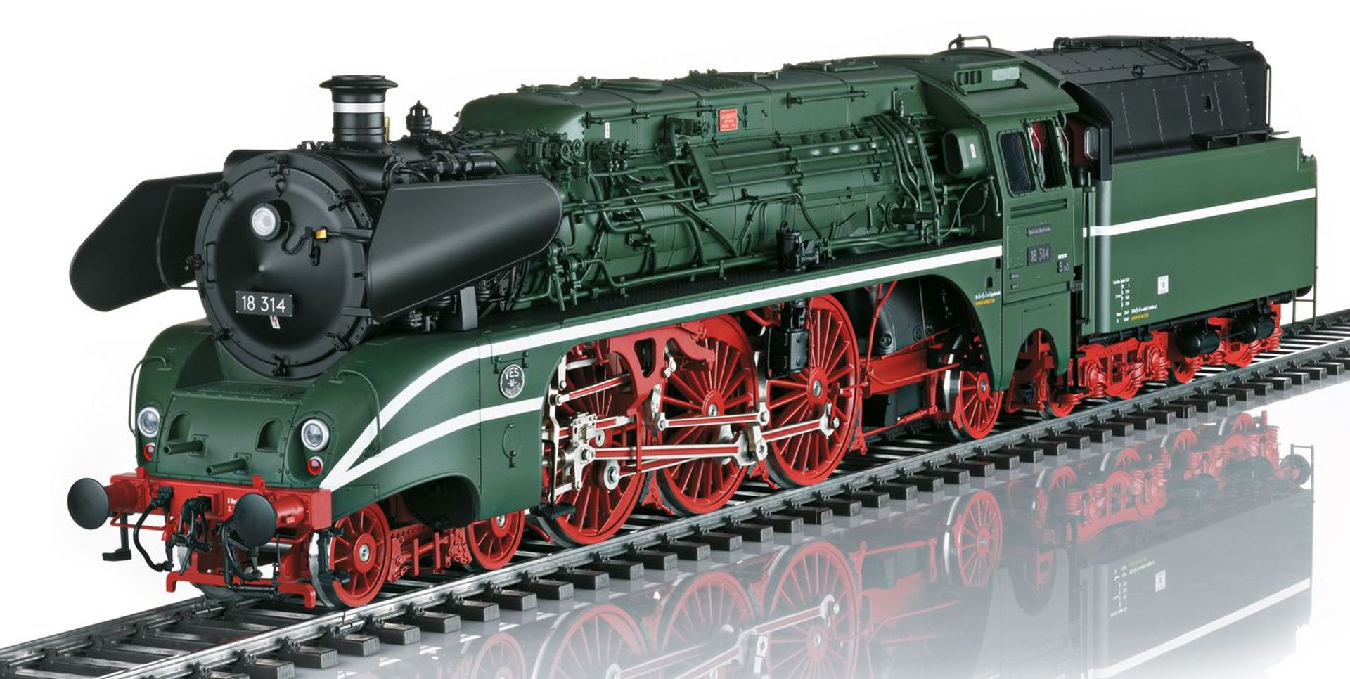 Märklin 55126 - Dampflok 18 314, VES/M Halle, DR, Ep.III, MFX-Sound