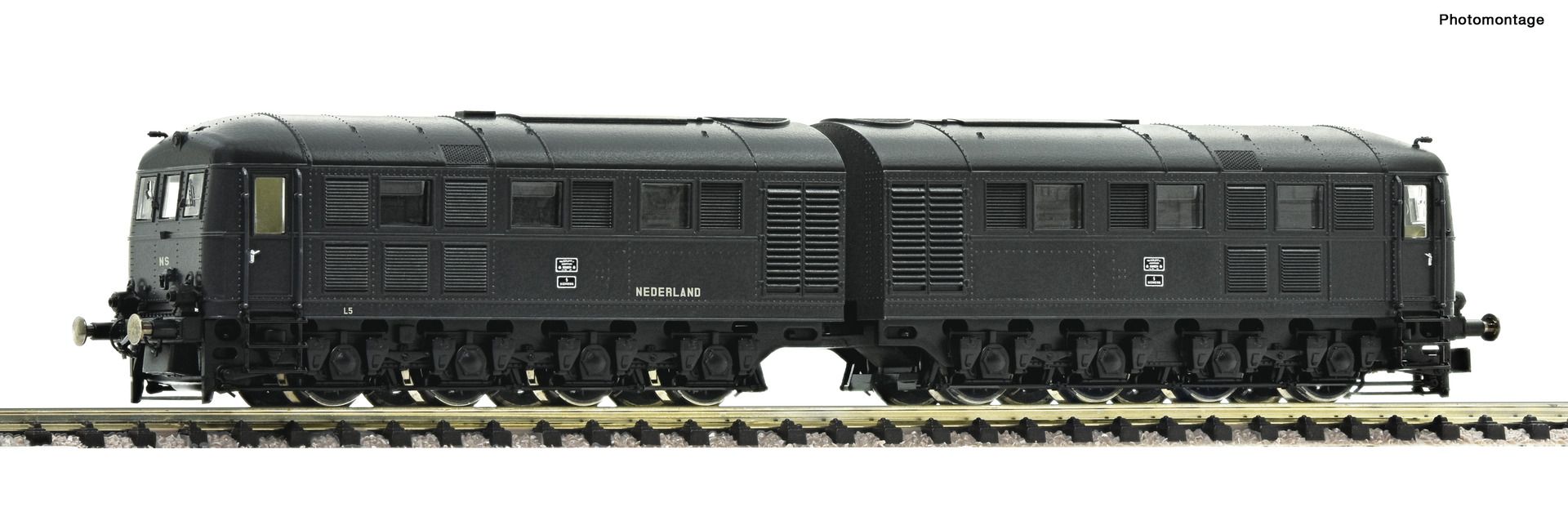 Fleischmann 725174 - Doppel-Diesellok L5, NS, Ep.III, DC-Sound