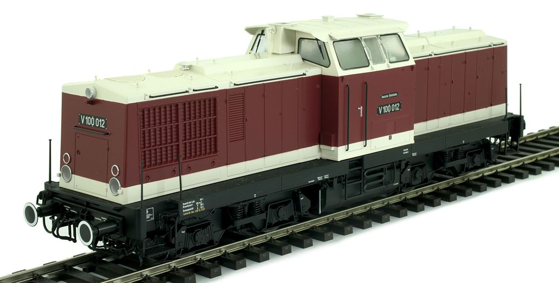 Lenz 40137-40 - Diesellok V 100 012, DR, Ep.III