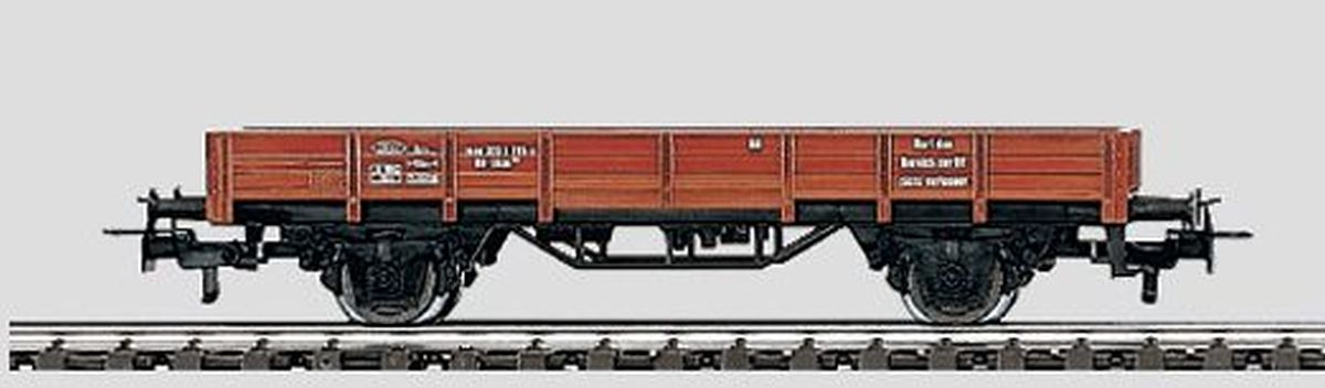 Märklin 4423 - Niederbordwagen, DB, Ep.IV Märklin 4423 - Niederbordwagen, DB, Ep.IV