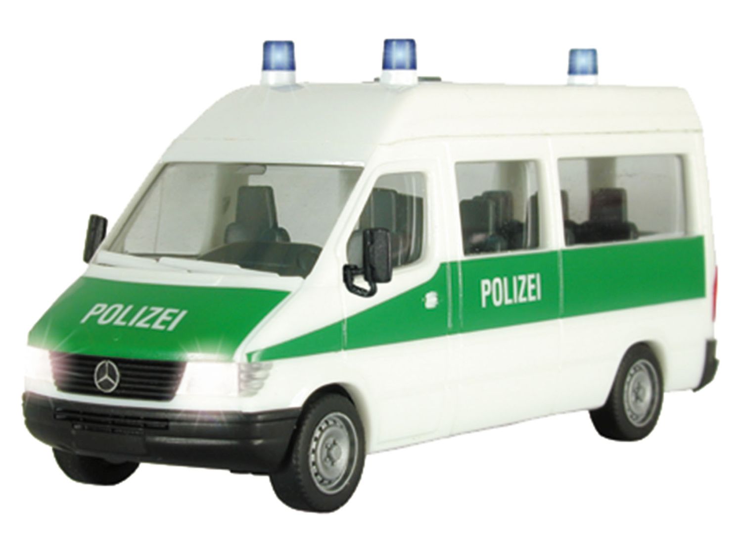 Viessmann 1130 - MB Sprinter Polizei mit Blinklicht und Beleuchtung