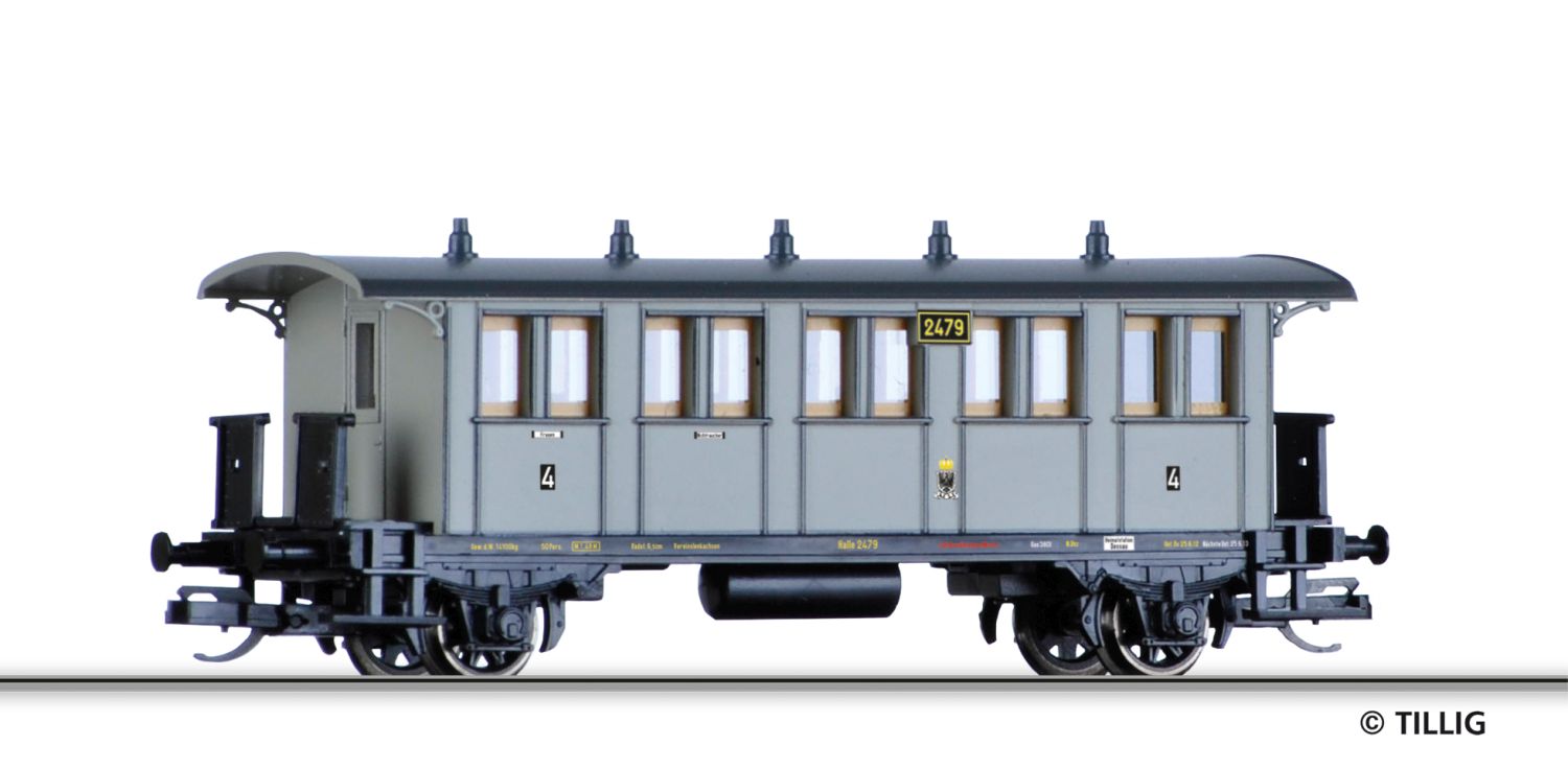 Tillig 13101 - Personenwagen 4. Klasse, KPEV, Ep.I